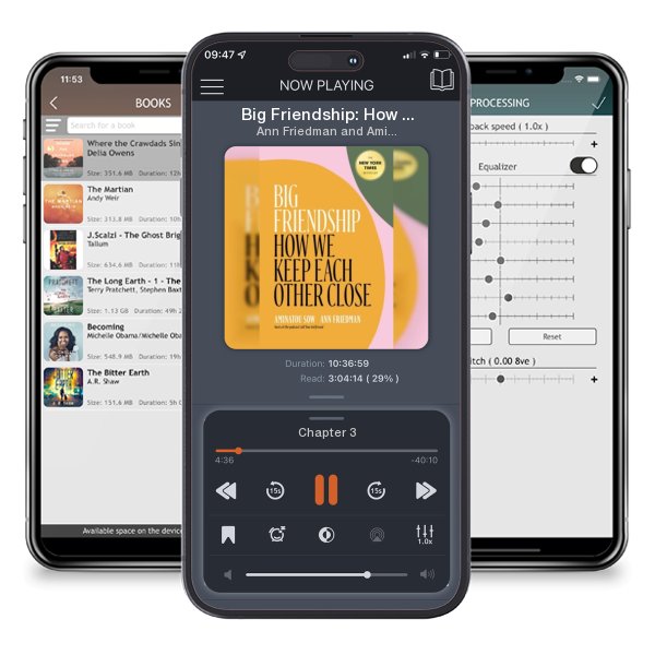 Download fo free audiobook Big Friendship: How We Keep Each Other Close by Ann Friedman and Aminatou Sow and listen anywhere on your iOS devices in the ListenBook app.