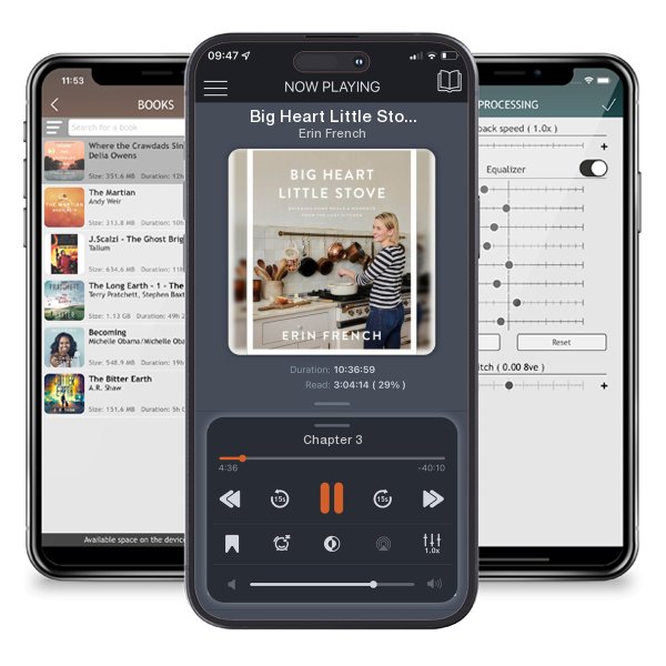 Download fo free audiobook Big Heart Little Stove: Bringing Home Meals & Moments from... by Erin French and listen anywhere on your iOS devices in the ListenBook app.