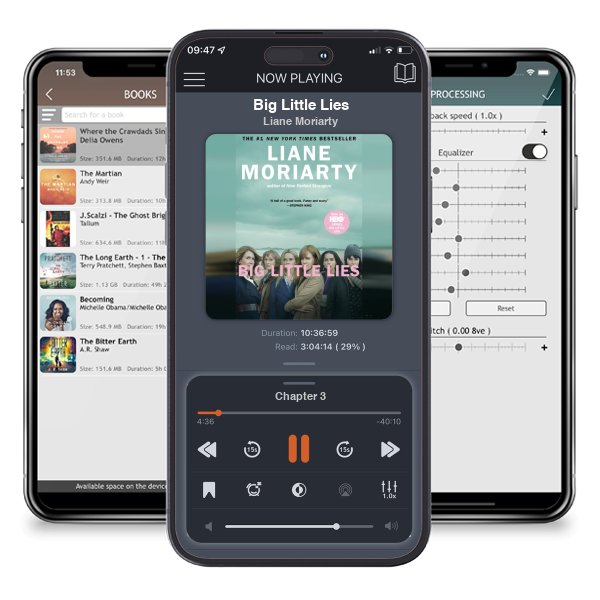 Download fo free audiobook Big Little Lies by Liane Moriarty and listen anywhere on your iOS devices in the ListenBook app.