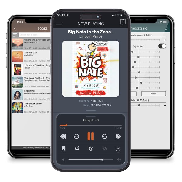 Download fo free audiobook Big Nate in the Zone - Big Nate Book 6 by Lincoln Peirce and listen anywhere on your iOS devices in the ListenBook app.