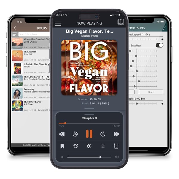 Download fo free audiobook Big Vegan Flavor: Techniques and 150 Recipes to Master Vegan... by Nisha Vora and listen anywhere on your iOS devices in the ListenBook app.