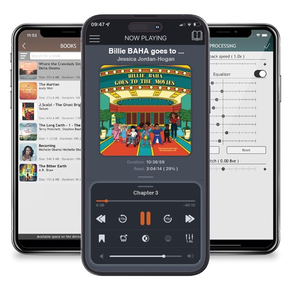 Download fo free audiobook Billie BAHA goes to the movies by Jessica Jordan-Hogan and listen anywhere on your iOS devices in the ListenBook app.