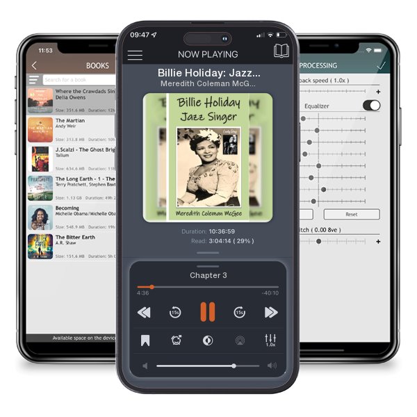 Download fo free audiobook Billie Holiday: Jazz Singer by Meredith Coleman McGee and listen anywhere on your iOS devices in the ListenBook app.