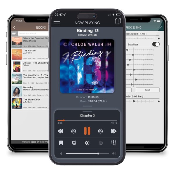 Download fo free audiobook Binding 13 by Chloe Walsh and listen anywhere on your iOS devices in the ListenBook app.