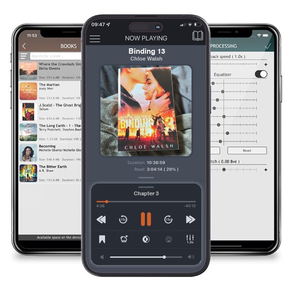 Download fo free audiobook Binding 13 by Chloe Walsh and listen anywhere on your iOS devices in the ListenBook app.