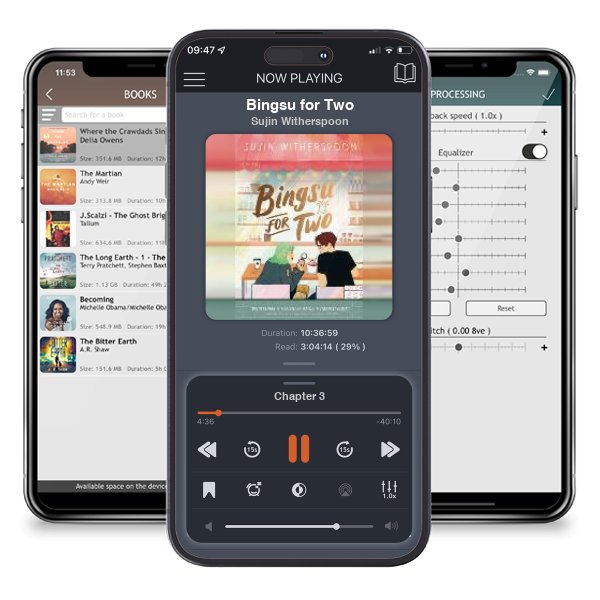 Download fo free audiobook Bingsu for Two by Sujin Witherspoon and listen anywhere on your iOS devices in the ListenBook app.