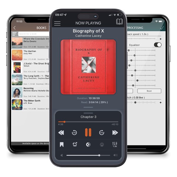 Download fo free audiobook Biography of X by Catherine Lacey and listen anywhere on your iOS devices in the ListenBook app.
