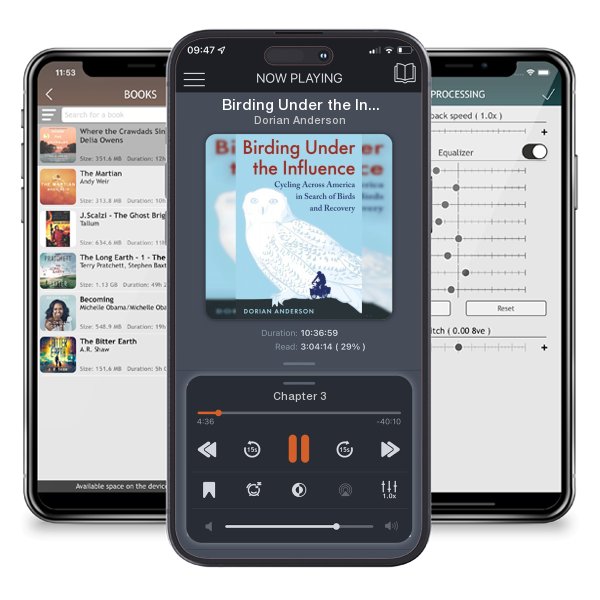 Download fo free audiobook Birding Under the Influence: Cycling Across America in Search... by Dorian Anderson and listen anywhere on your iOS devices in the ListenBook app.