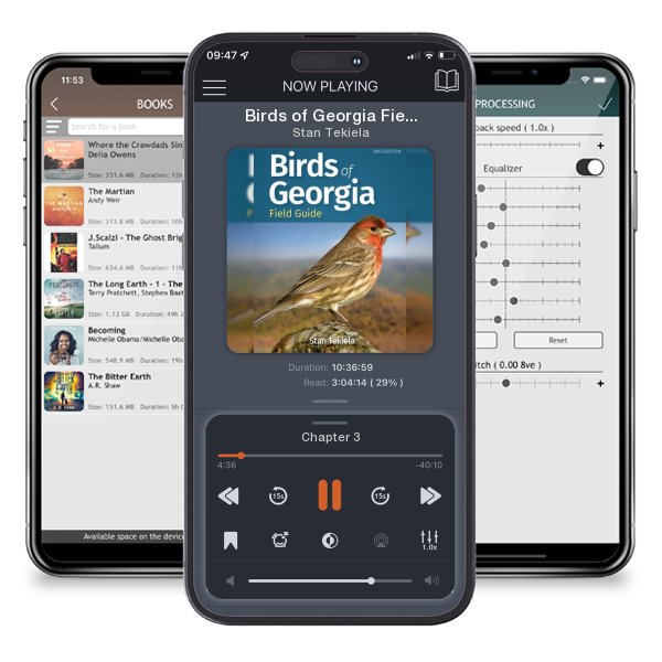 Download fo free audiobook Birds of Georgia Field Guide by Stan Tekiela and listen anywhere on your iOS devices in the ListenBook app.