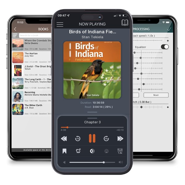 Download fo free audiobook Birds of Indiana Field Guide by Stan Tekiela and listen anywhere on your iOS devices in the ListenBook app.
