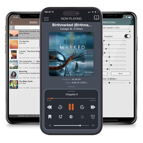 Download fo free audiobook Birthmarked (Birthmarked, #1) by Caragh M. O\'Brien and listen anywhere on your iOS devices in the ListenBook app.