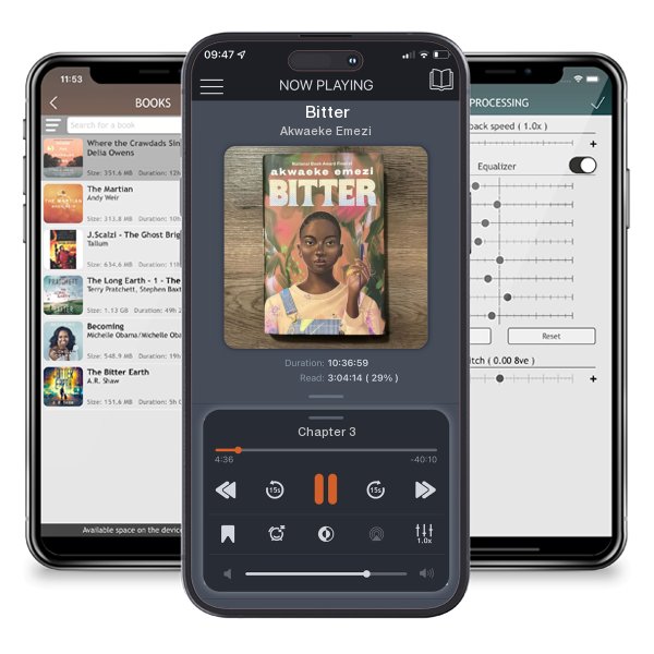 Download fo free audiobook Bitter by Akwaeke Emezi and listen anywhere on your iOS devices in the ListenBook app.