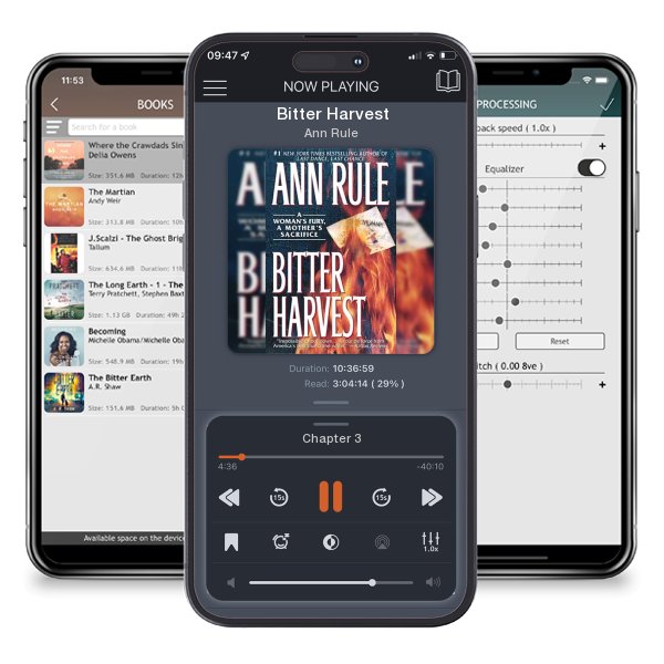Download fo free audiobook Bitter Harvest by Ann Rule and listen anywhere on your iOS devices in the ListenBook app.
