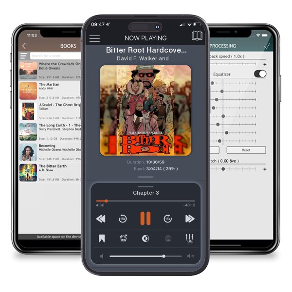 Download fo free audiobook Bitter Root Hardcover Omnibus by David F. Walker and Chuck Brown and listen anywhere on your iOS devices in the ListenBook app.