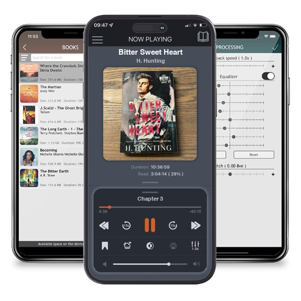 Download fo free audiobook Bitter Sweet Heart by H. Hunting and listen anywhere on your iOS devices in the ListenBook app.