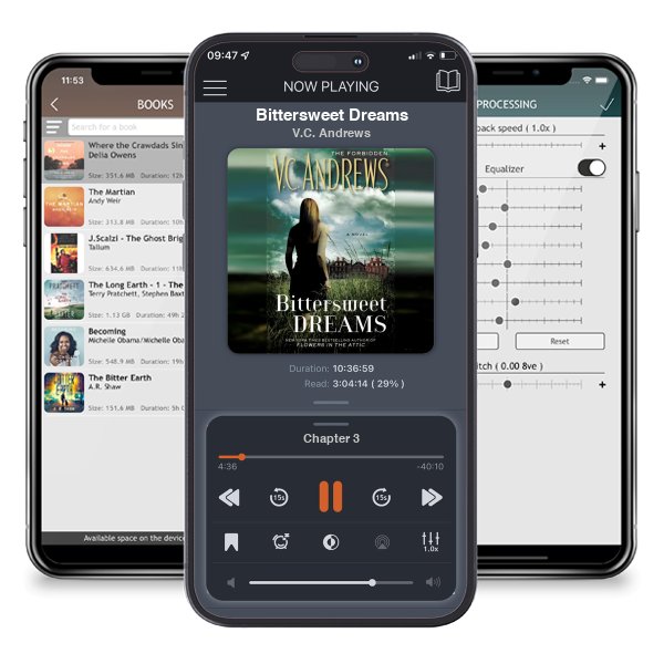 Download fo free audiobook Bittersweet Dreams by V.C. Andrews and listen anywhere on your iOS devices in the ListenBook app.