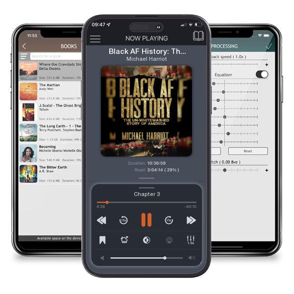 Download fo free audiobook Black AF History: The Un-Whitewashed Story of America by Michael Harriot and listen anywhere on your iOS devices in the ListenBook app.