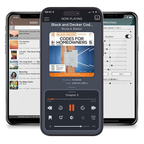 Download fo free audiobook Black and Decker Codes for Homeowners 5th Edition: Current... by Bruce A. Barker and listen anywhere on your iOS devices in the ListenBook app.