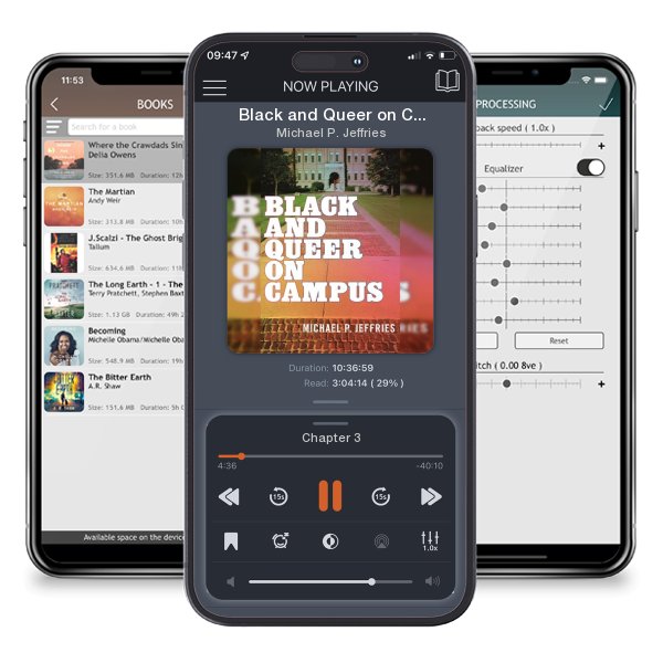 Download fo free audiobook Black and Queer on Campus by Michael P. Jeffries and listen anywhere on your iOS devices in the ListenBook app.
