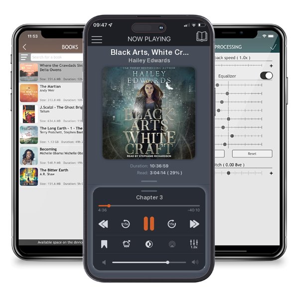 Download fo free audiobook Black Arts, White Craft by Hailey Edwards and listen anywhere on your iOS devices in the ListenBook app.