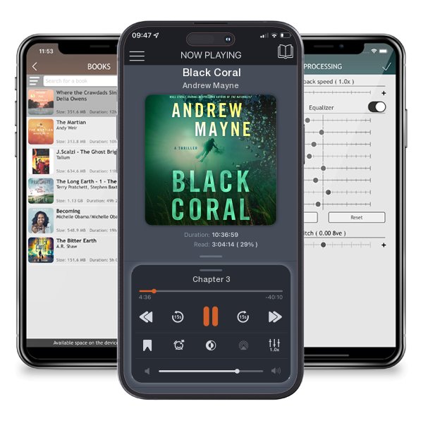 Download fo free audiobook Black Coral by Andrew Mayne and listen anywhere on your iOS devices in the ListenBook app.