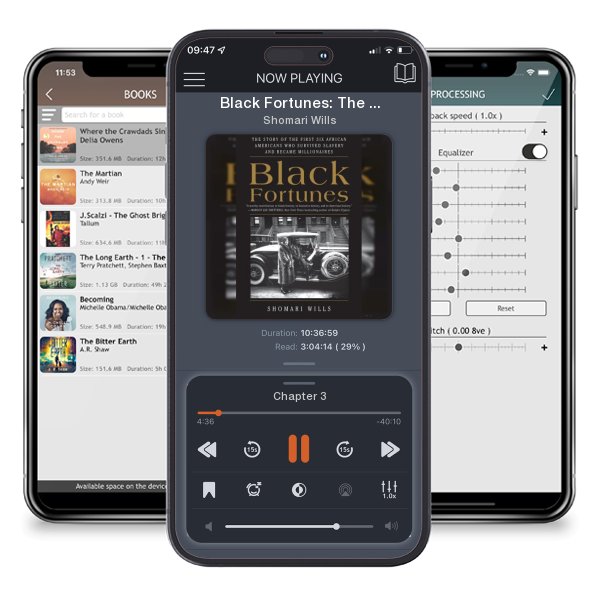 Download fo free audiobook Black Fortunes: The Story of the First Six African Americans... by Shomari Wills and listen anywhere on your iOS devices in the ListenBook app.