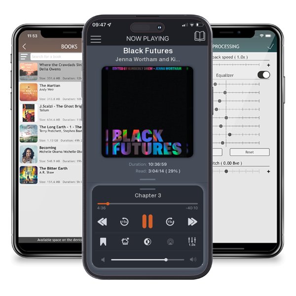 Download fo free audiobook Black Futures by Jenna Wortham and Kimberly Drew and listen anywhere on your iOS devices in the ListenBook app.
