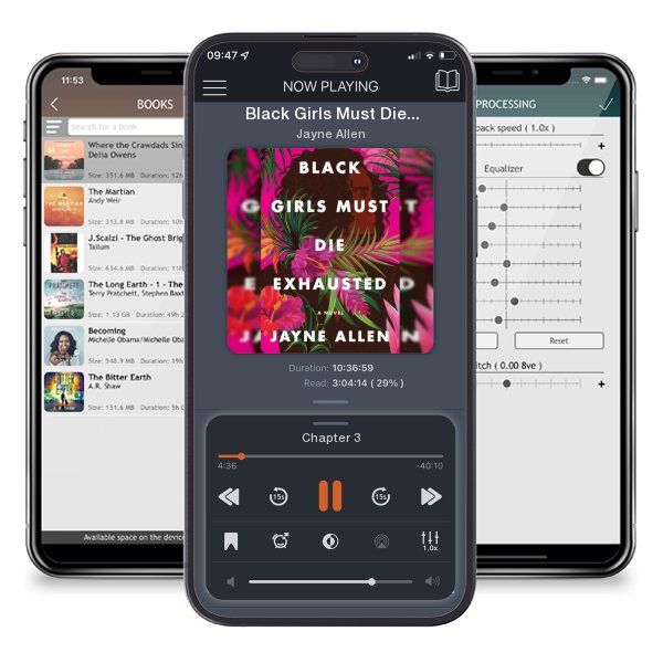 Download fo free audiobook Black Girls Must Die Exhausted by Jayne Allen and listen anywhere on your iOS devices in the ListenBook app.