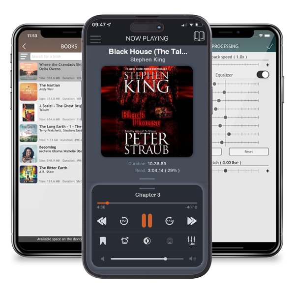 Download fo free audiobook Black House (The Talisman, #2) by Stephen King and listen anywhere on your iOS devices in the ListenBook app.