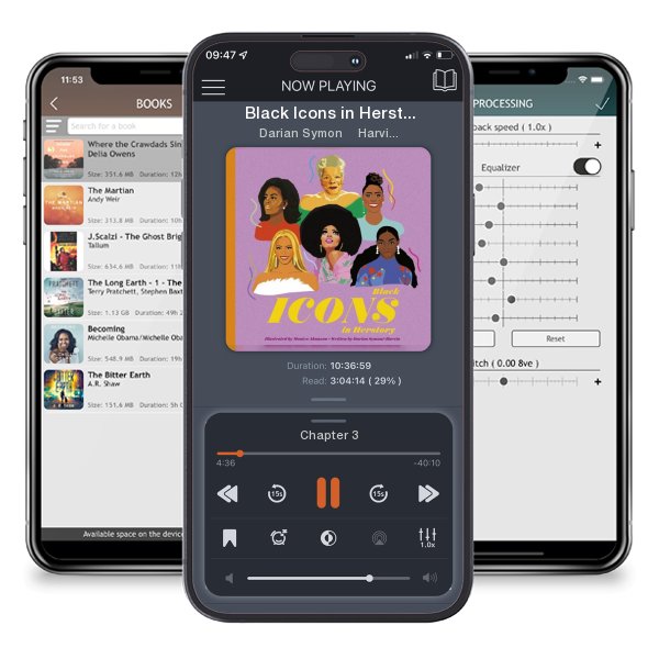 Download fo free audiobook Black Icons in Herstory: 50 Legendary Women by Darian Symoné Harvin and listen anywhere on your iOS devices in the ListenBook app.
