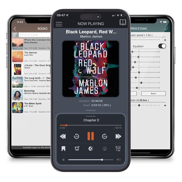 Download fo free audiobook Black Leopard, Red Wolf (The Dark Star Trilogy, #1) by Marlon James and listen anywhere on your iOS devices in the ListenBook app.