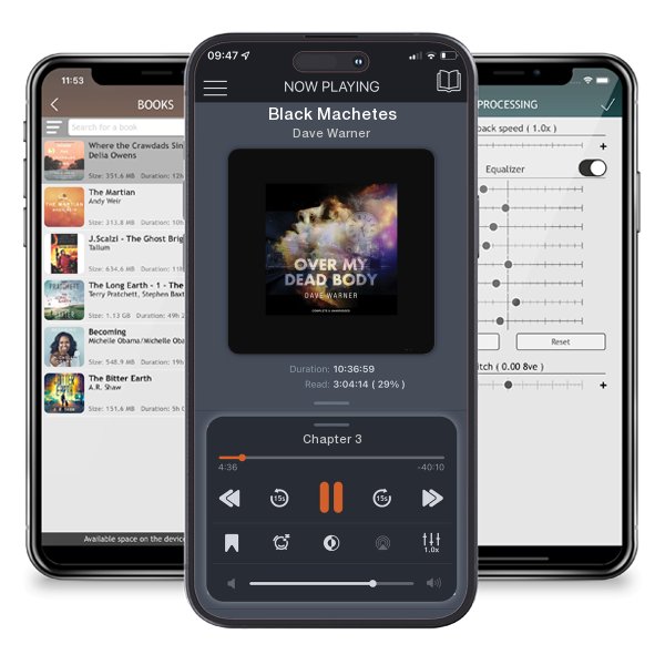 Download fo free audiobook Black Machetes by Dave Warner and listen anywhere on your iOS devices in the ListenBook app.