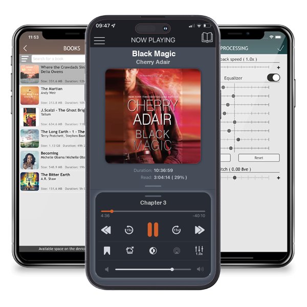 Download fo free audiobook Black Magic by Cherry Adair and listen anywhere on your iOS devices in the ListenBook app.