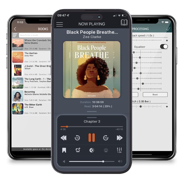 Download fo free audiobook Black People Breathe: A Mindfulness Guide to Racial Healing by Zee Clarke and listen anywhere on your iOS devices in the ListenBook app.