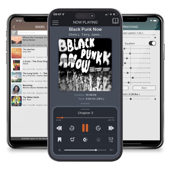 Download fo free audiobook Black Punk Now by Chris L. Terry, James Spooner and listen anywhere on your iOS devices in the ListenBook app.