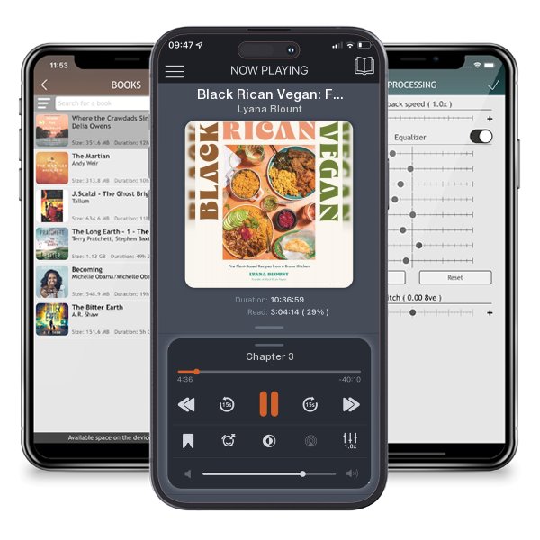 Download fo free audiobook Black Rican Vegan: Fire Plant-Based Recipes from a Bronx Kitchen by Lyana Blount and listen anywhere on your iOS devices in the ListenBook app.
