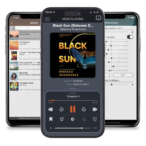 Download fo free audiobook Black Sun (Between Earth and Sky, #1) by Rebecca Roanhorse and listen anywhere on your iOS devices in the ListenBook app.