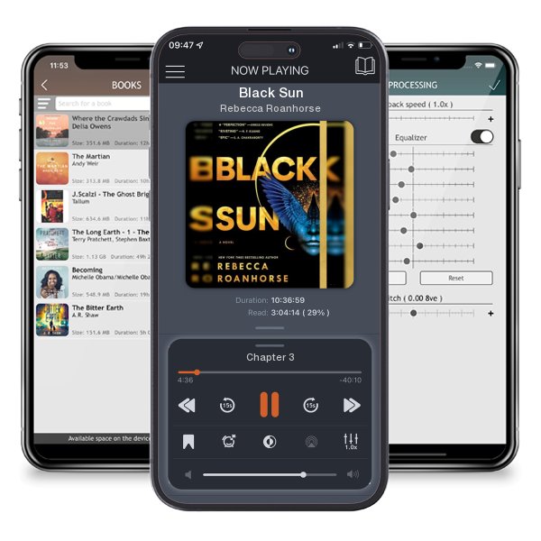 Download fo free audiobook Black Sun by Rebecca Roanhorse and listen anywhere on your iOS devices in the ListenBook app.