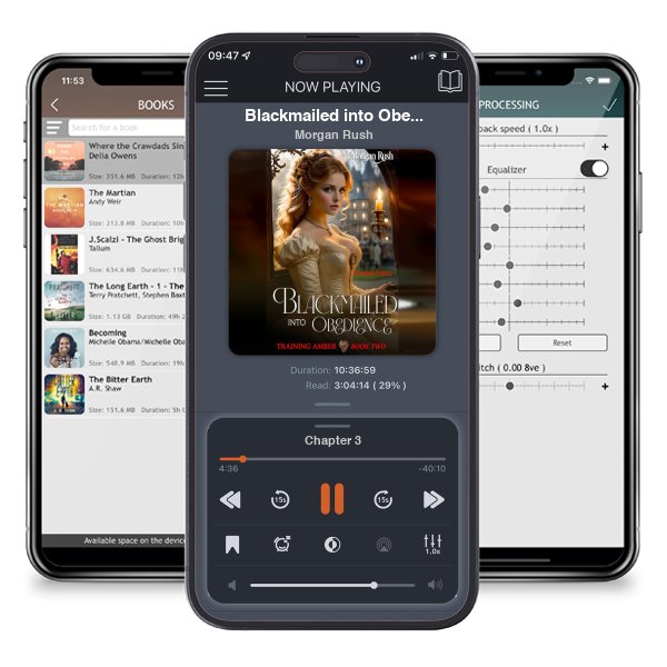 Download fo free audiobook Blackmailed into Obedience (Training Amber Book 2) by Morgan Rush and listen anywhere on your iOS devices in the ListenBook app.
