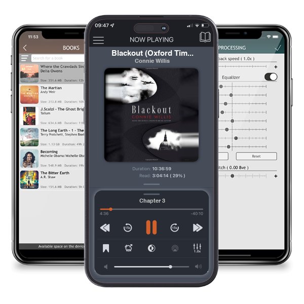 Download fo free audiobook Blackout (Oxford Time Travel, #3) by Connie Willis and listen anywhere on your iOS devices in the ListenBook app.