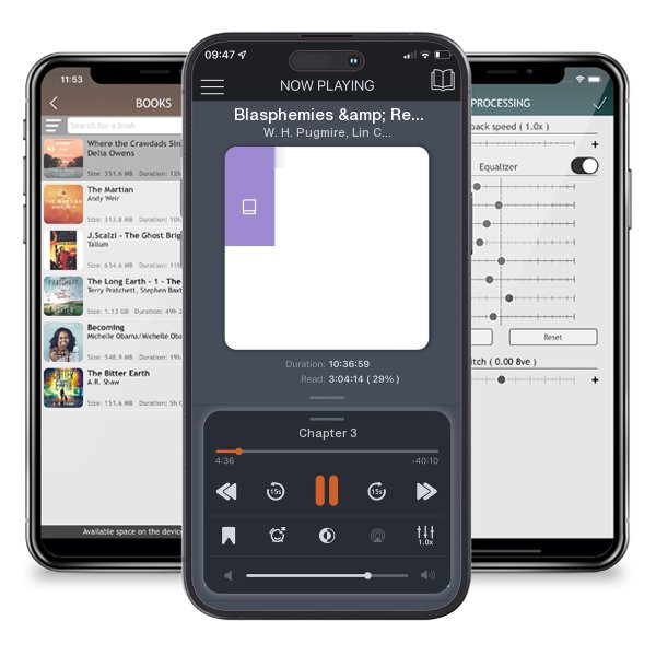 Download fo free audiobook Blasphemies & Revelations by W. H. Pugmire, Lin Carter, et al. and listen anywhere on your iOS devices in the ListenBook app.
