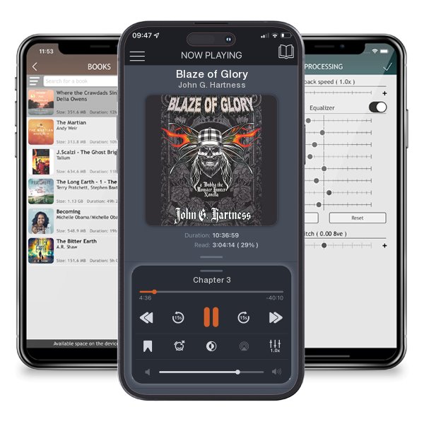 Download fo free audiobook Blaze of Glory by John G. Hartness and listen anywhere on your iOS devices in the ListenBook app.