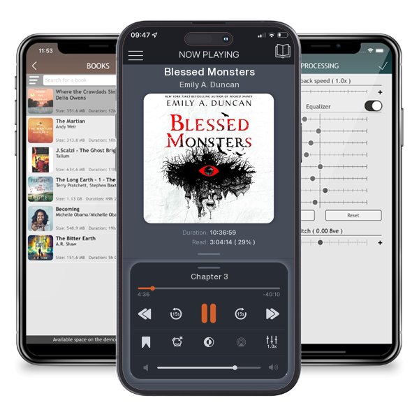 Download fo free audiobook Blessed Monsters by Emily A. Duncan and listen anywhere on your iOS devices in the ListenBook app.