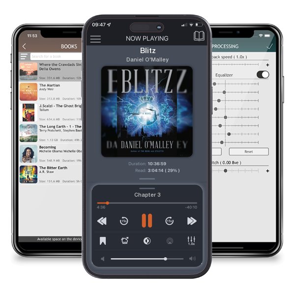 Download fo free audiobook Blitz by Daniel O'Malley and listen anywhere on your iOS devices in the ListenBook app.