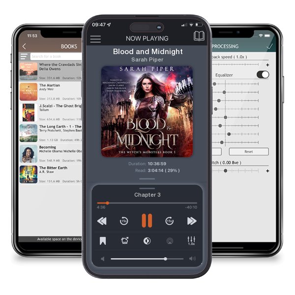 Download fo free audiobook Blood and Midnight by Sarah Piper and listen anywhere on your iOS devices in the ListenBook app.