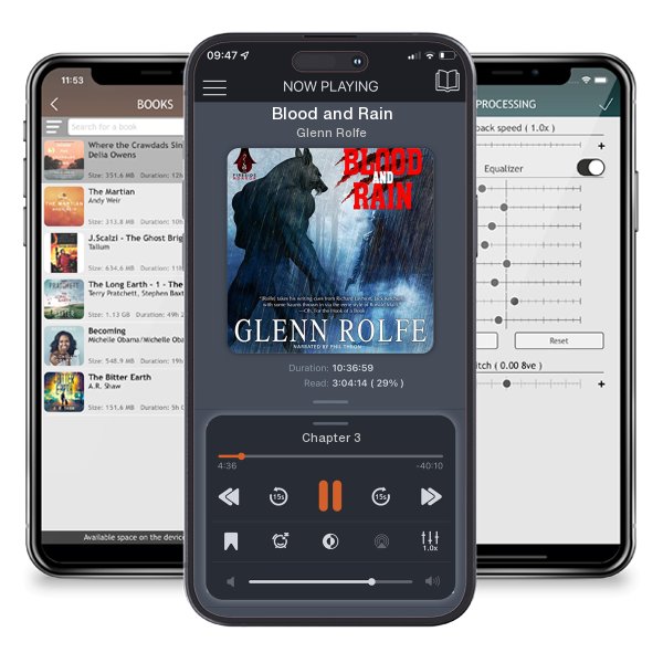 Download fo free audiobook Blood and Rain by Glenn Rolfe and listen anywhere on your iOS devices in the ListenBook app.