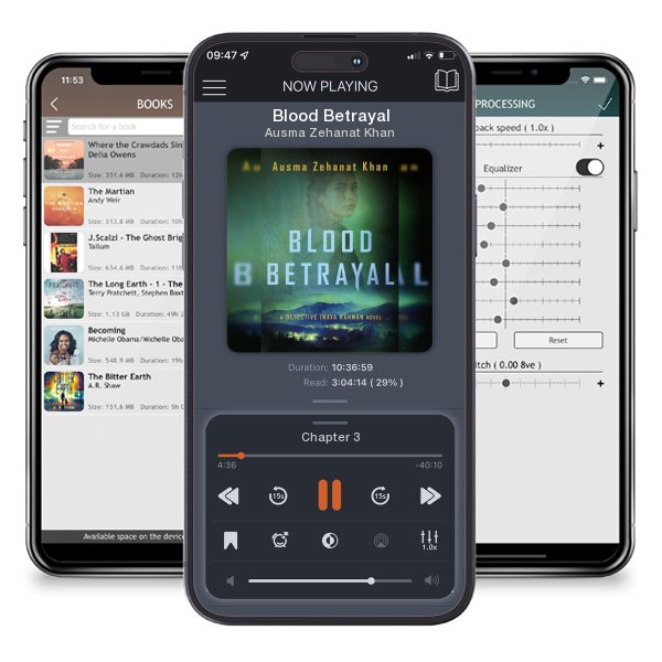 Download fo free audiobook Blood Betrayal by Ausma Zehanat Khan and listen anywhere on your iOS devices in the ListenBook app.