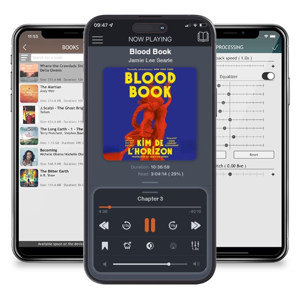 Download fo free audiobook Blood Book by Jamie Lee Searle and listen anywhere on your iOS devices in the ListenBook app.