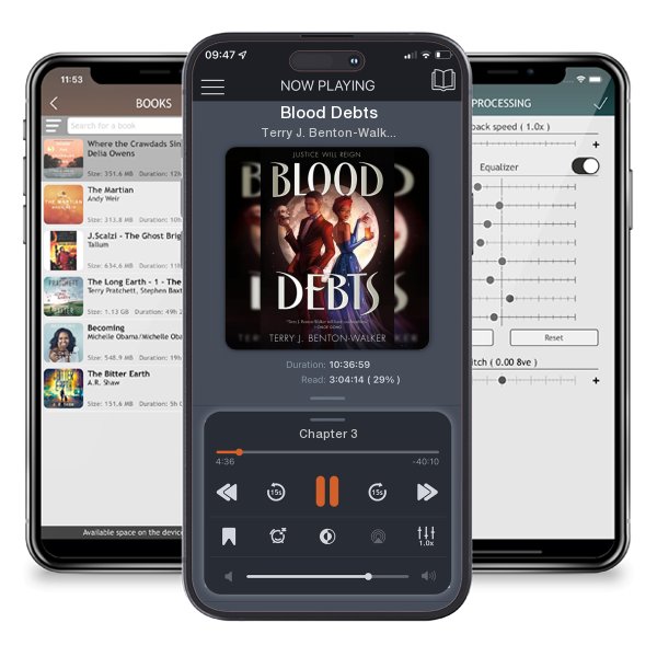 Download fo free audiobook Blood Debts by Terry J. Benton-Walker and listen anywhere on your iOS devices in the ListenBook app.