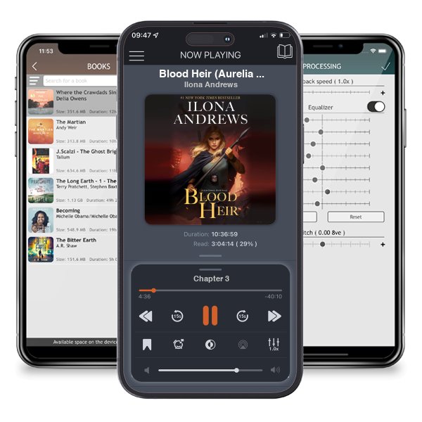 Download fo free audiobook Blood Heir (Aurelia Ryder, #1; World of Kate Daniels, #15) by Ilona Andrews and listen anywhere on your iOS devices in the ListenBook app.